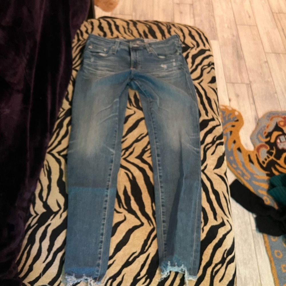 AGB Women's Skinny Jeans - Blue